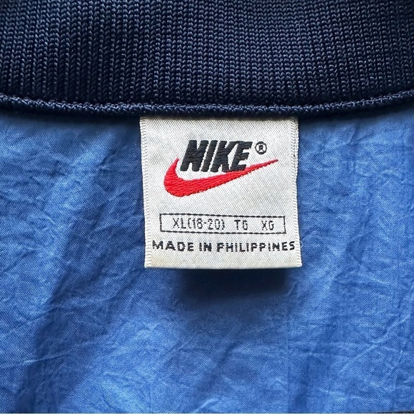 VINTAGE Mens Y2K 90s Nylon Windbreaker Jacket XL - Picture 3 of 3